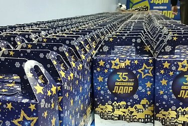 Депутат работает от имени Деда Мороза